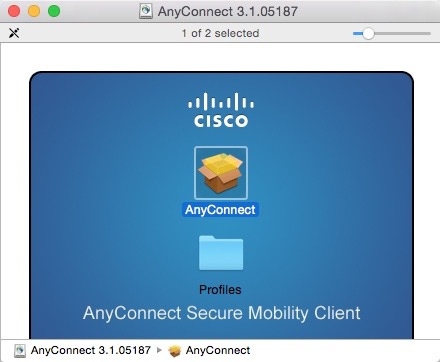 Cisco anyconnect mac install